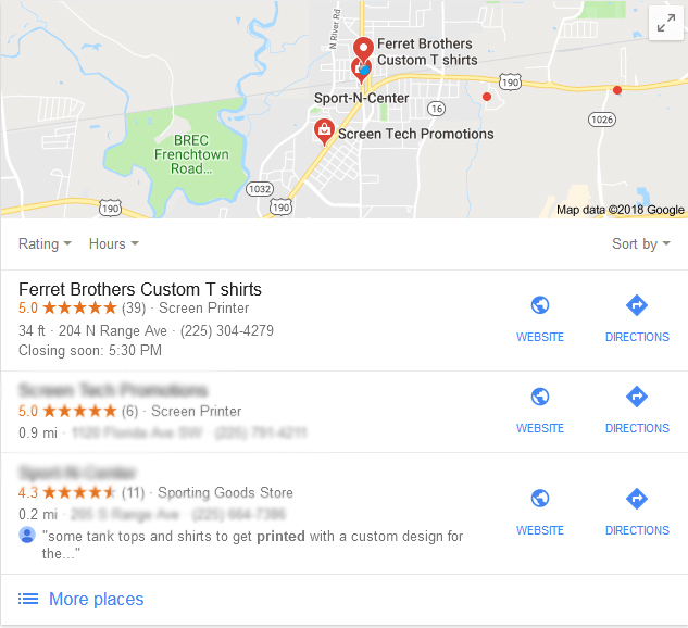 Big Update in Google's Local Search Results Map 3-pack